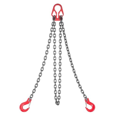 Vevor 5/16\" x 10ft 2-Leg G80 Alloy Steel Chain Sling: $30.49