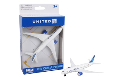 Daron United Die Cast Airplane for $7 + free shipping w/ Prime