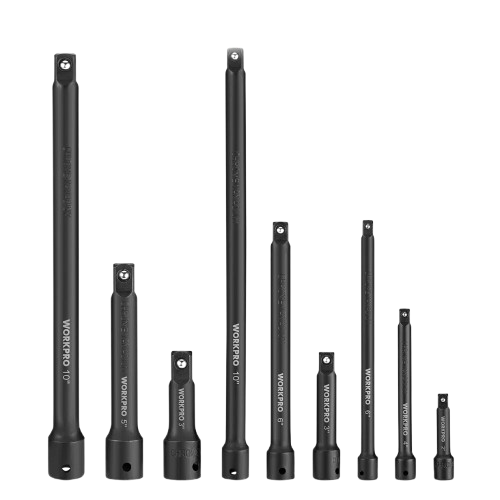 WorkPro 9-Piece Impact Socket Driver Extension Bar Set: $11