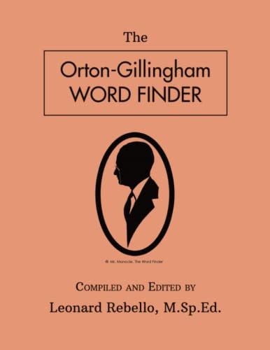 Orton-Gillingham Word Finder: $33.49 Orton-Gillingham Word Finder: $33.49