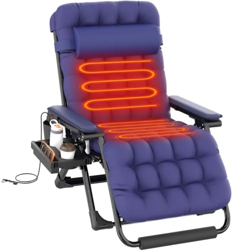 Zenpetio 33-Inch XXL Oversized Heated Zero Gravity Chair: $116.99 Zenpetio 33-Inch XXL Oversized Heated Zero Gravity Chair: $116.99