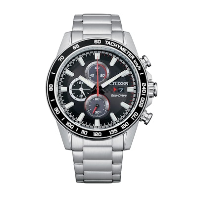 Citizen Men's Sport Casual Brycen Eco-Drive Chronograph Stainless Steel Watch for $193 + free shipping