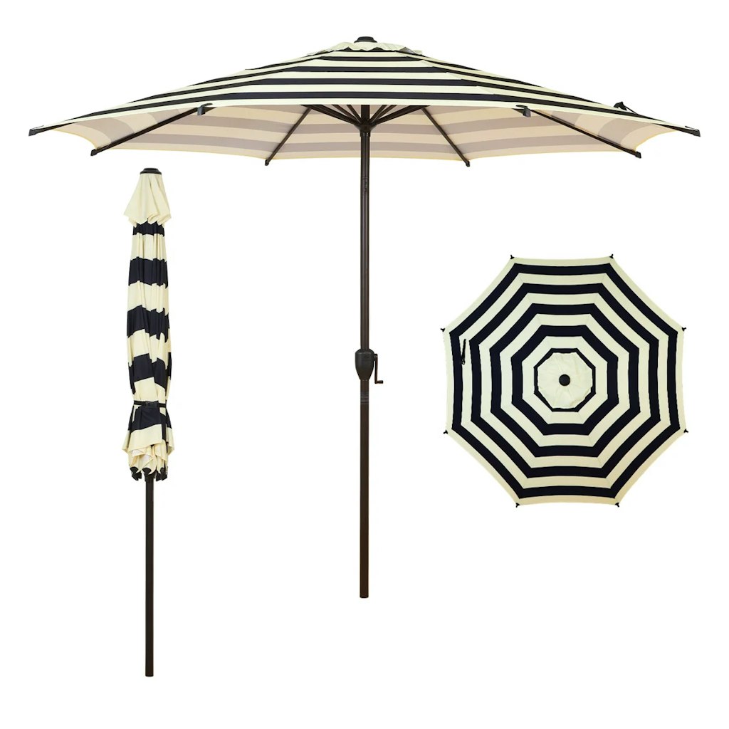 Abba Patio Lyon Market Umbrella w/ Crank Lift: $32