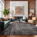 Trent Austin Design Rambo Geometric 7'10" x 10' Area Rug for $119 in cart + free shipping