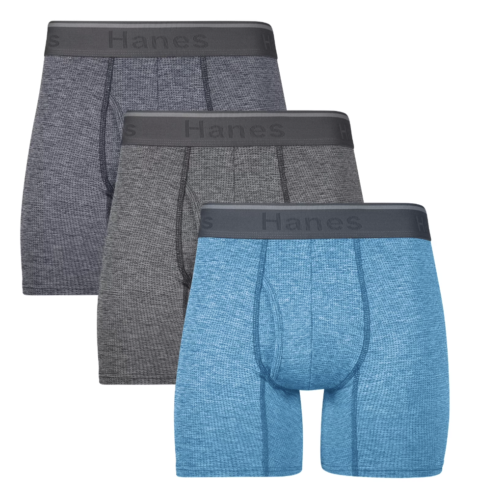 Hanes Men's Comfort Flex Fit Boxer Briefs 3-Pack: $7.75 Hanes Men's Comfort Flex Fit Boxer Briefs 3-Pack: $7.75