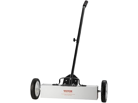 Vevor 18" Rolling Magnetic Sweeper: $30