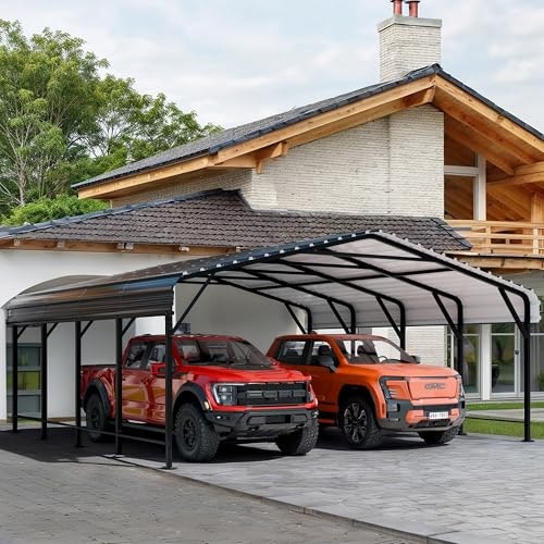 Shintenchi 20x20-Foot Metal Carport: $999 Shintenchi 20x20-Foot Metal Carport: $999