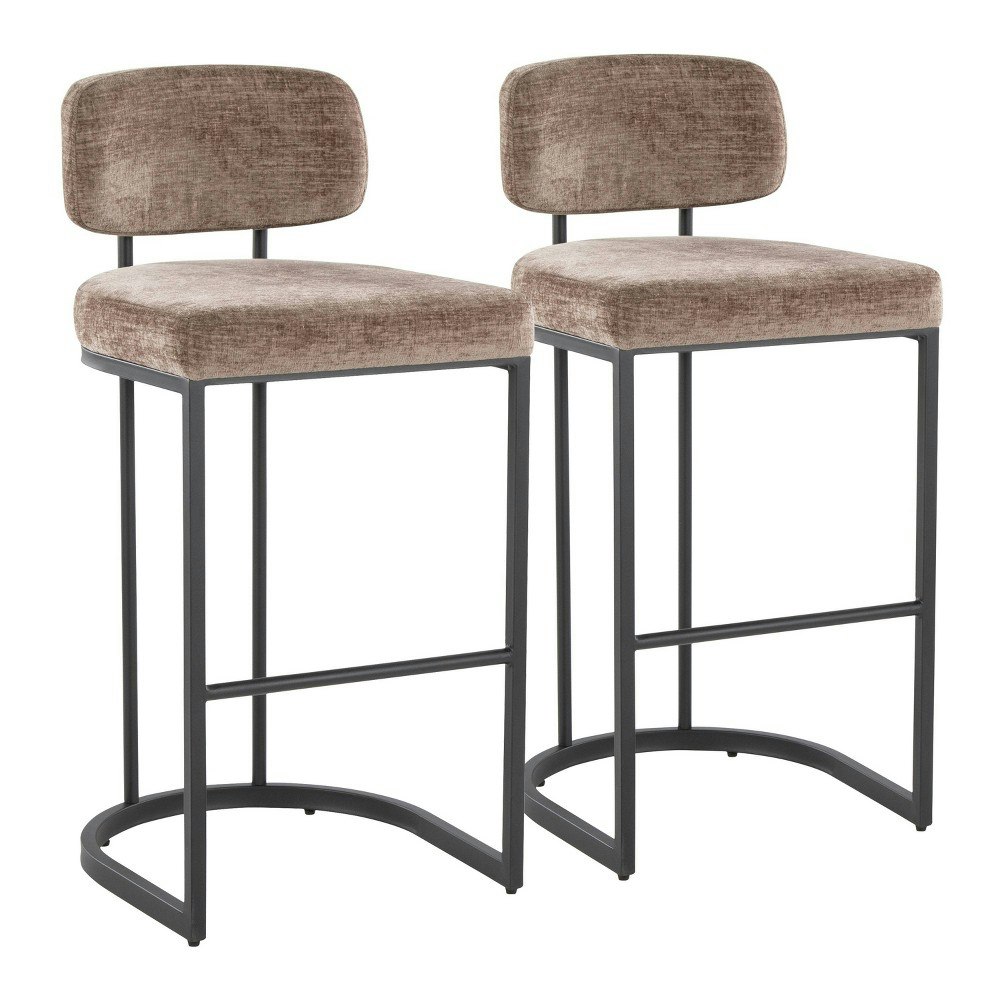 Lumisource Demi 30-inch Mid-Back Barstool 2-Pack: $307.99