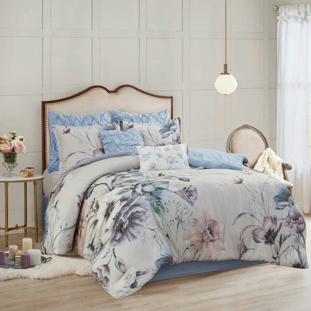 Madison Park Maddy 8-Piece King Comforter Set: $169.69