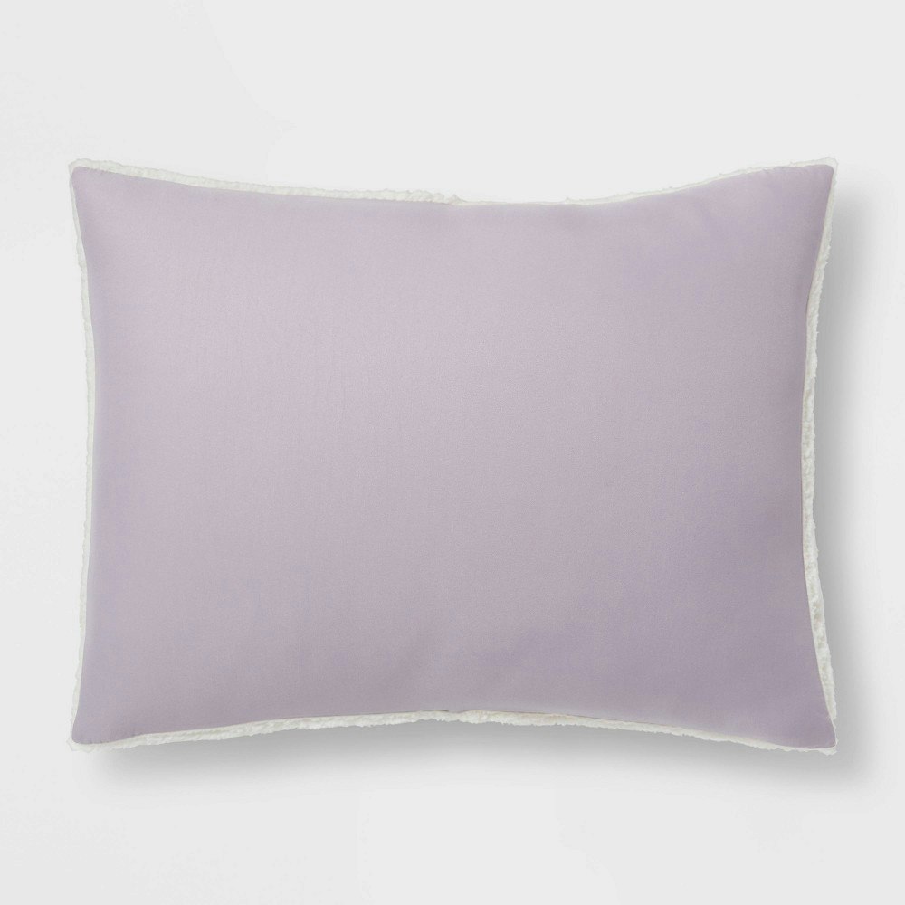 Room Essentials Faux Shearling Washed Microfiber Comforter Sham: $7 Room Essentials Faux Shearling Washed Microfiber Comforter Sham: $7