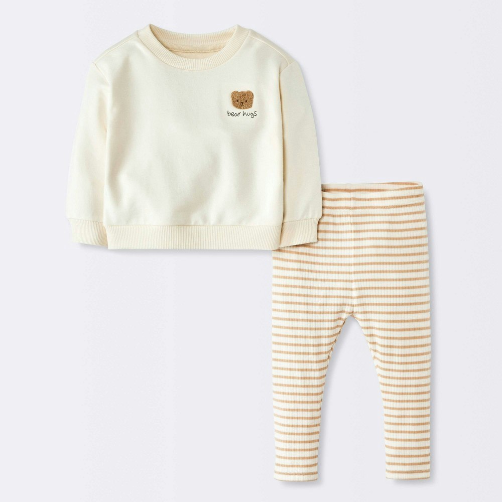 Cloud Island Baby Girls' Top and Bottom Set 0-3M: $10.50