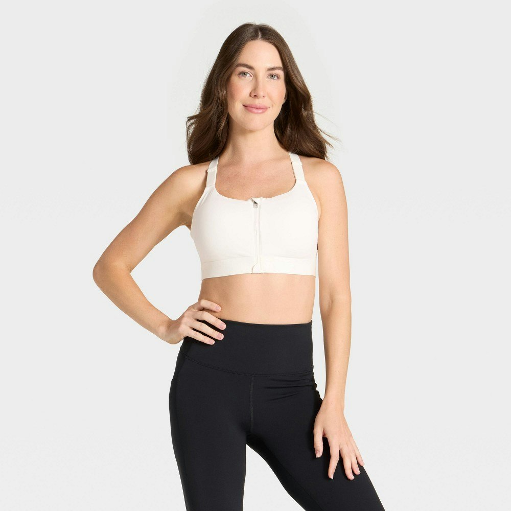 All In Motion Women's High Support Front Zip Bra: $26.25