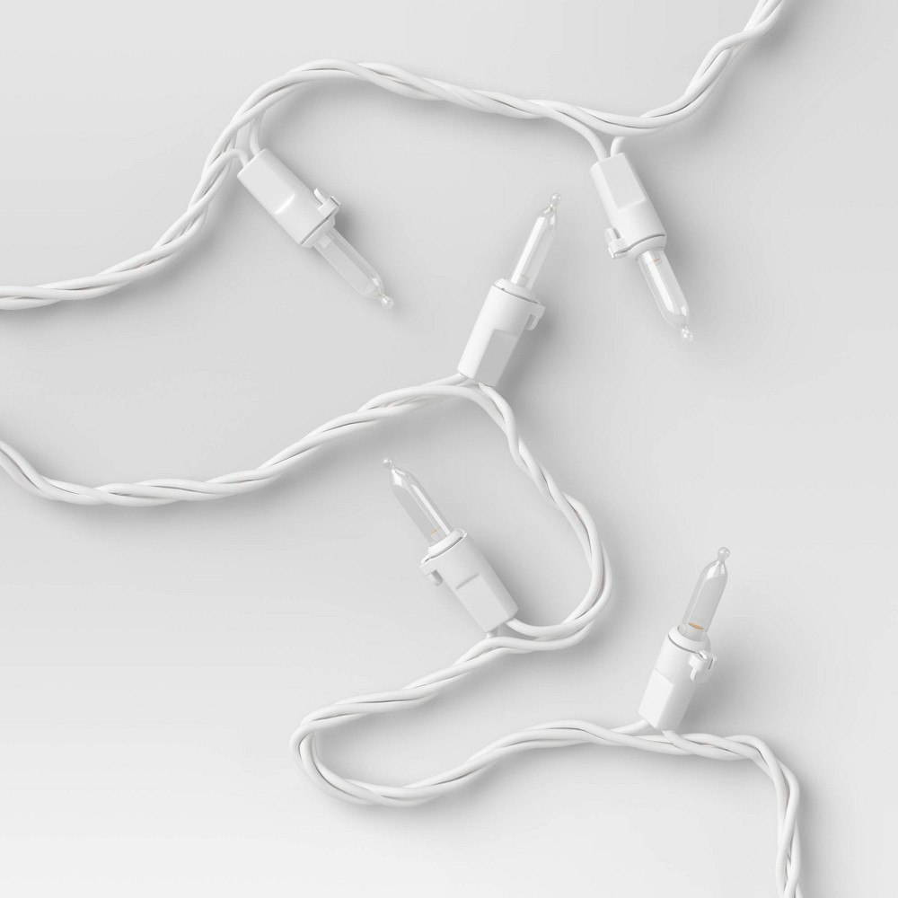 Threshold 100-Count LED Miniature Outdoor String Lights: $7 Threshold 100-Count LED Miniature Outdoor String Lights: $7