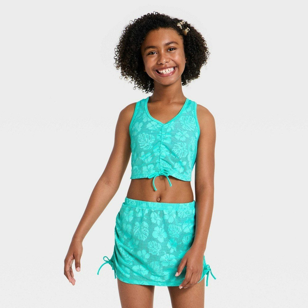 Girls' 2-Piece Tropic Sunrise Cover-Up: $16