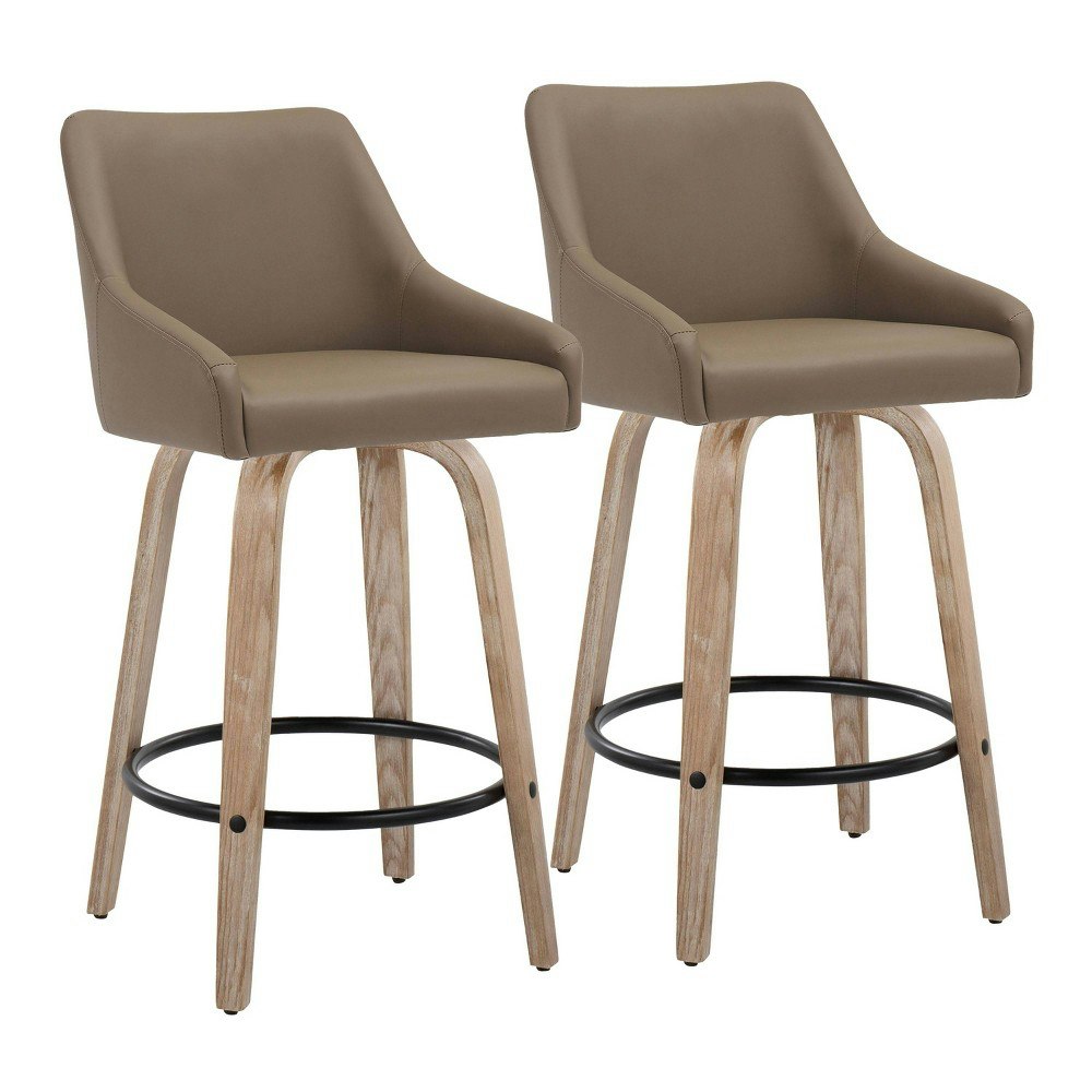 LumiSource Hannah Counter Height Barstool 2-Pack: $215.99 LumiSource Hannah Counter Height Barstool 2-Pack: $215.99