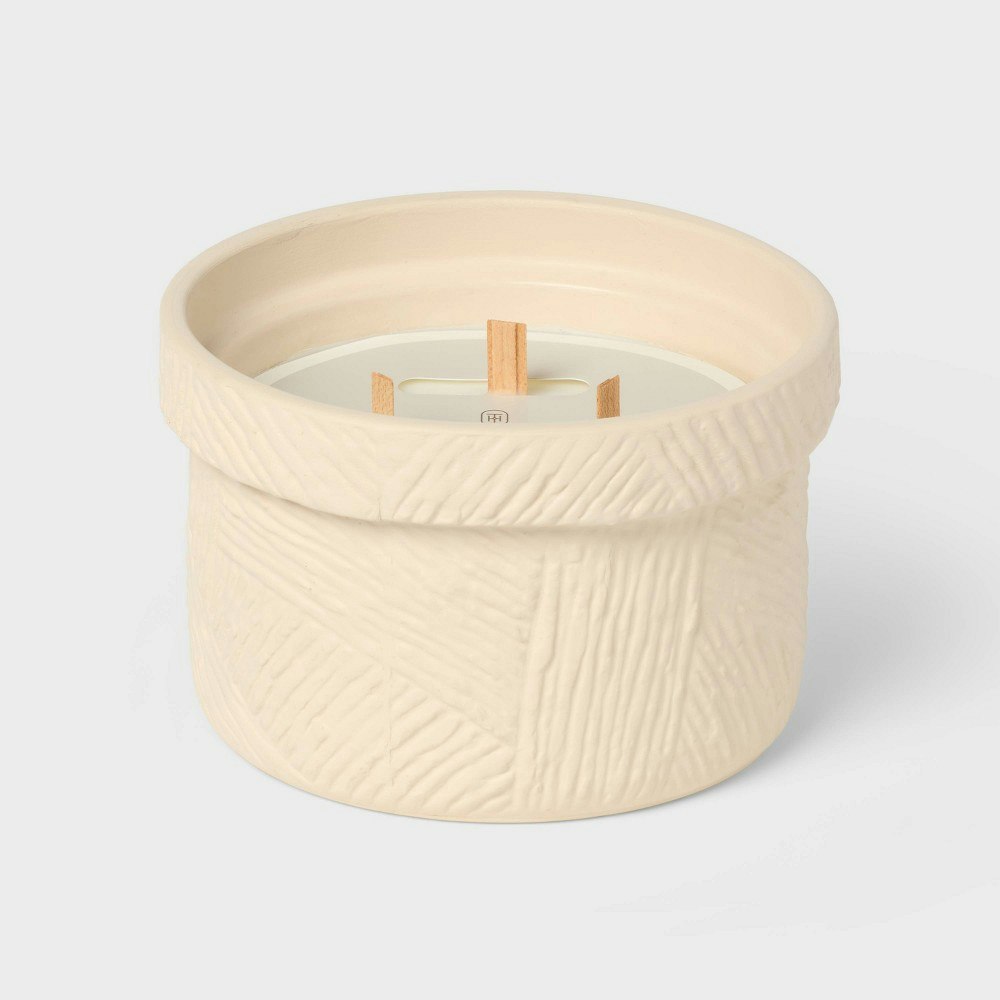 Threshold Cerulean Surf and Sea 3-Wick Ceramic Candle: $25 Threshold Cerulean Surf and Sea 3-Wick Ceramic Candle: $25