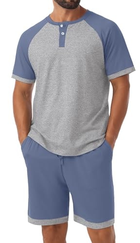 Men's Henley Pajama Set: $14.98 Men's Henley Pajama Set: $14.98