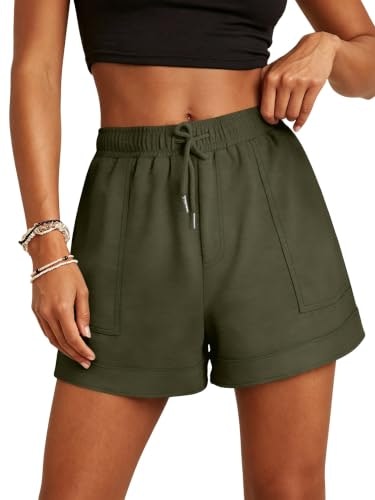 Angerella Women's High-Waist Drawstring Lounge Shorts: $14.98 Angerella Women's High-Waist Drawstring Lounge Shorts: $14.98