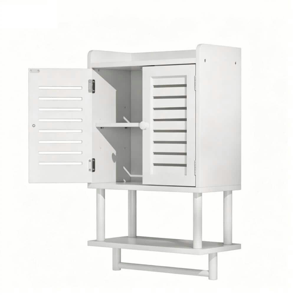 16.5" x 26.6" Bamboo Wall-Mounted Medicine Cabinet: $126.32 16.5" x 26.6" Bamboo Wall-Mounted Medicine Cabinet: $126.32