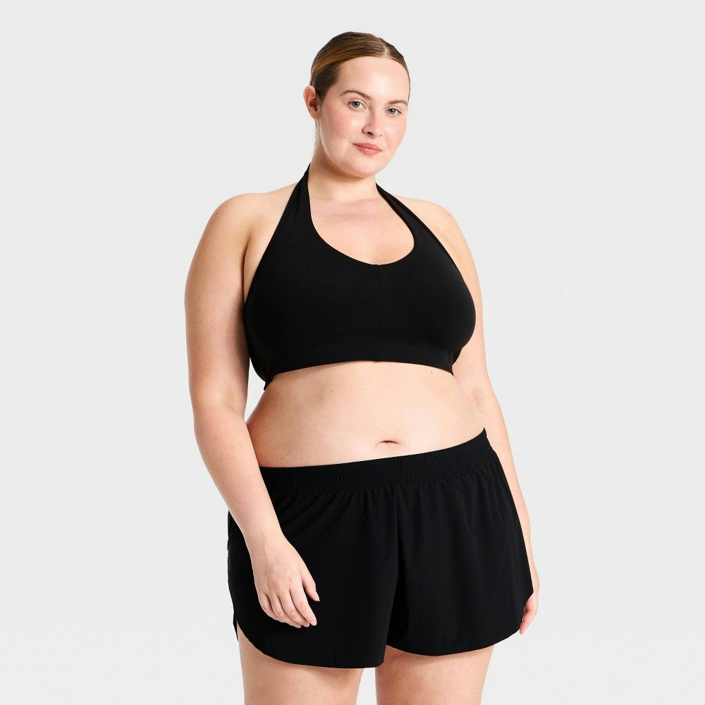 All In Motion Women's Super Flex Light Support Halter Neck Sports Bra: $20 All In Motion Women's Super Flex Light Support Halter Neck Sports Bra: $20