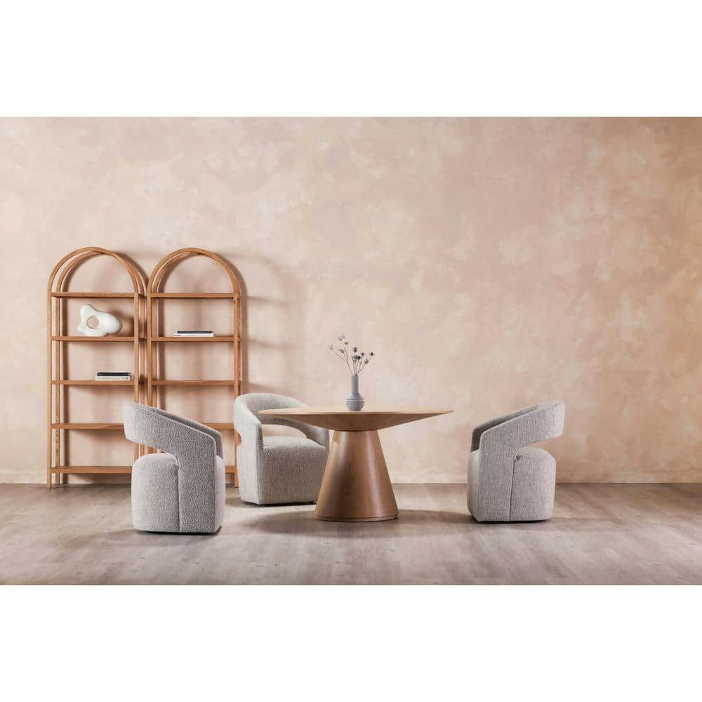 Bailey Grey Rolling Dining Chair: $559 Bailey Grey Rolling Dining Chair: $559