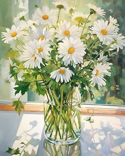 Tucocoo 16"x20" White Daisy Paint by Numbers Kit: $8.49 Tucocoo 16"x20" White Daisy Paint by Numbers Kit: $8.49