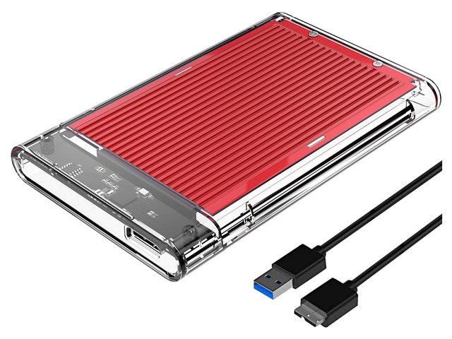 Orico Aluminum USB 3.0 to SATA 2.5-Inch External Hard Drive Enclosure: $13.99 Orico Aluminum USB 3.0 to SATA 2.5-Inch External Hard Drive Enclosure: $13.99