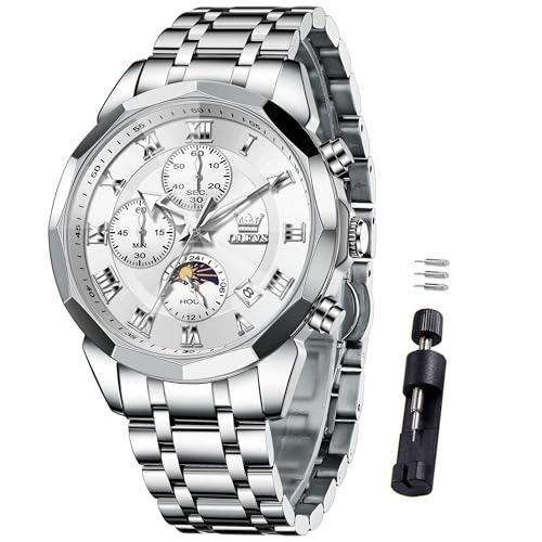 Olevs Stainless Steel Men's Dress Watch: $38.30 Olevs Stainless Steel Men's Dress Watch: $38.30