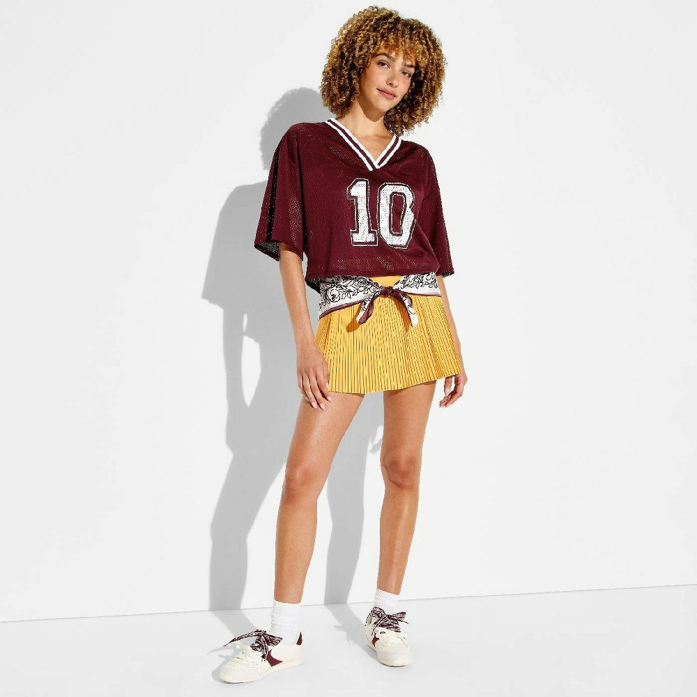 JoyLab Women's Mesh Jersey Short Sleeve Top: $20 JoyLab Women's Mesh Jersey Short Sleeve Top: $20