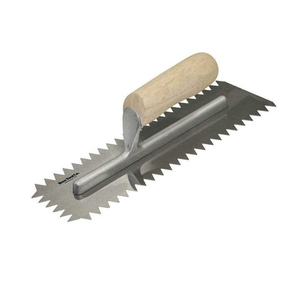 12" x 4.5" Scratcher Trowel: $16
