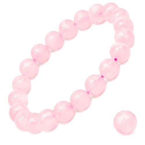 Dazcolo Rose Quartz Gemstone Elastic Bracelet: $6.38 Dazcolo Rose Quartz Gemstone Elastic Bracelet: $6.38