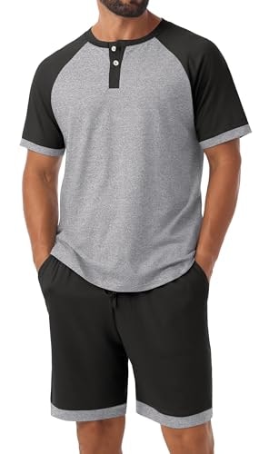 Men's Henley Pajama Set: $16.99 Men's Henley Pajama Set: $16.99