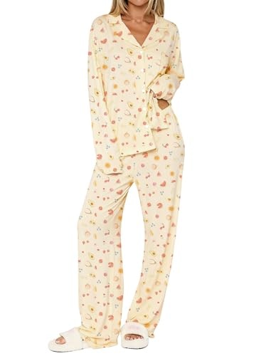 Dressmine Women's 2-Piece Button Pajama Set: $33.98 Dressmine Women's 2-Piece Button Pajama Set: $33.98