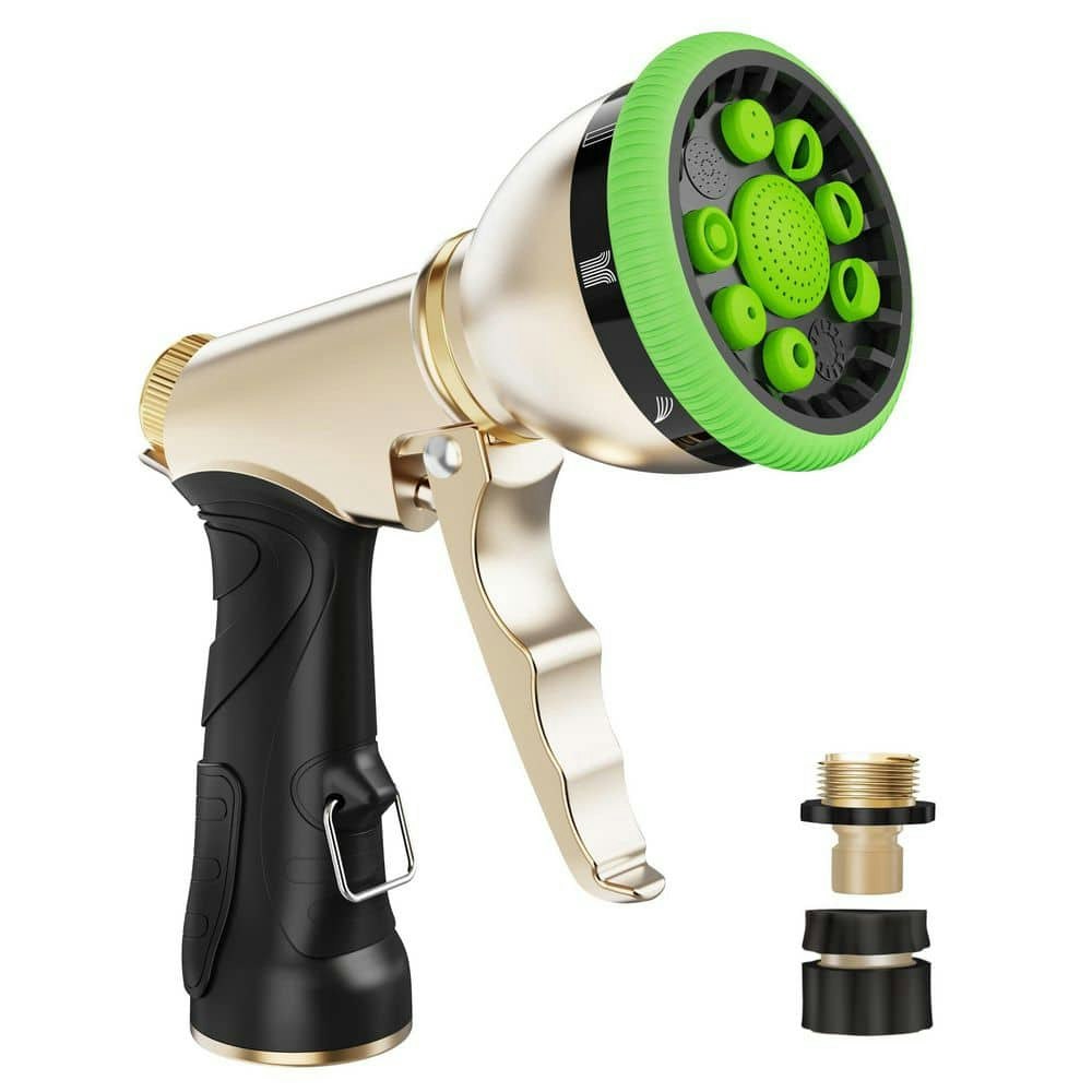 Heavy Duty Zinc Alloy 9-Pattern Garden Hose Sprayer: $79.82 Heavy Duty Zinc Alloy 9-Pattern Garden Hose Sprayer: $79.82