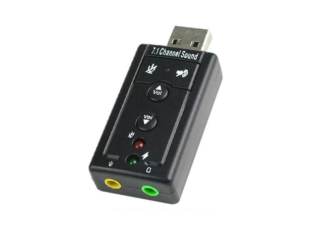 USB 2.0 Virtual 7.1 Channel External Audio Adapter: $18.54 USB 2.0 Virtual 7.1 Channel External Audio Adapter: $18.54