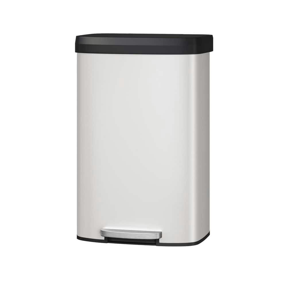 21.1-Gallon Metal Step-On Kitchen Trash Can: $127