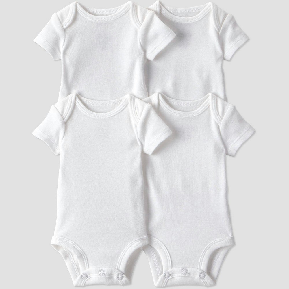 Carter's Just One You Baby Short Sleeve Bodysuit 4-Pack: $8