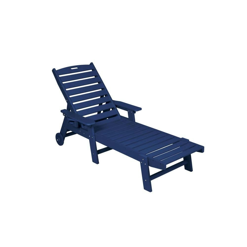 Blue HDPE Outdoor Lounge Chair: $211.60