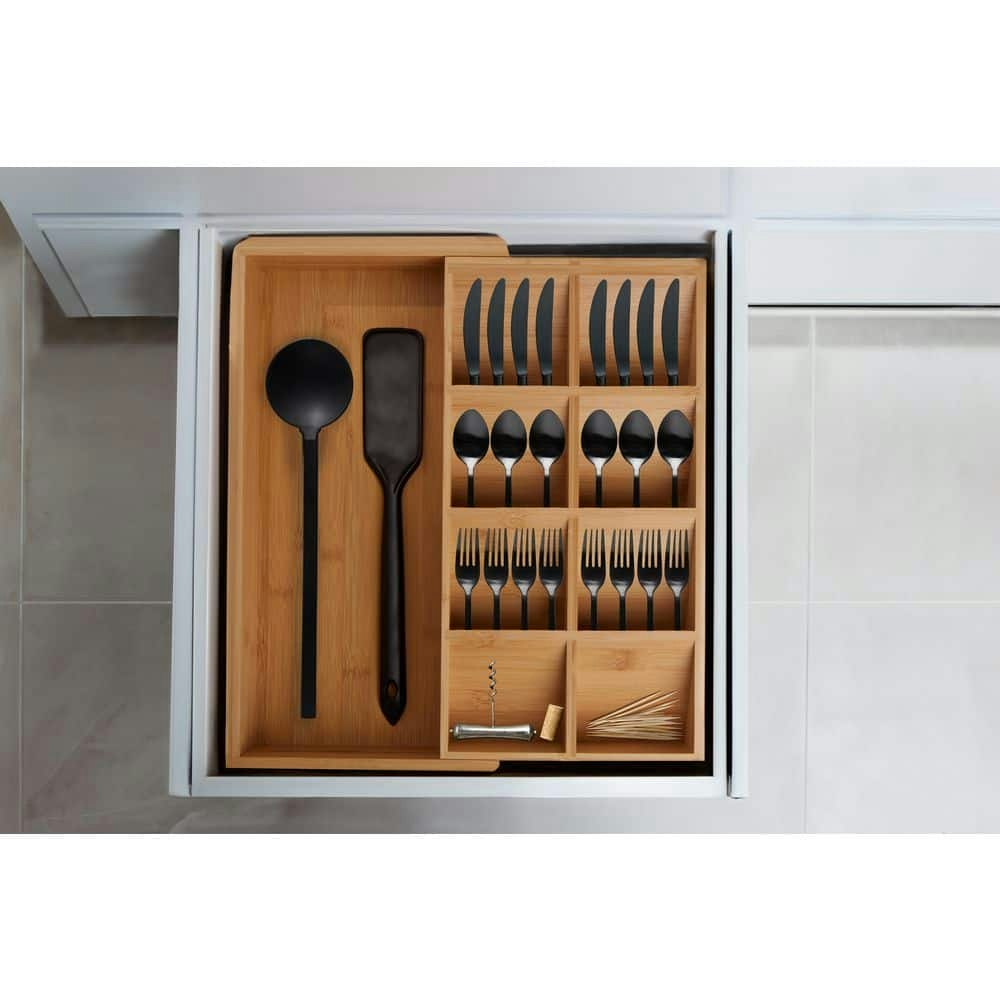 Expandable Bamboo Utensil Holder: $30 Expandable Bamboo Utensil Holder: $30