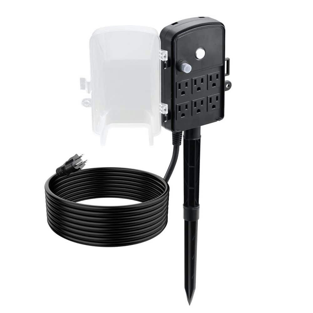 Outdoor Power Stake 15-Foot 6-Outlet Power Strip: $29.37 Outdoor Power Stake 15-Foot 6-Outlet Power Strip: $29.37