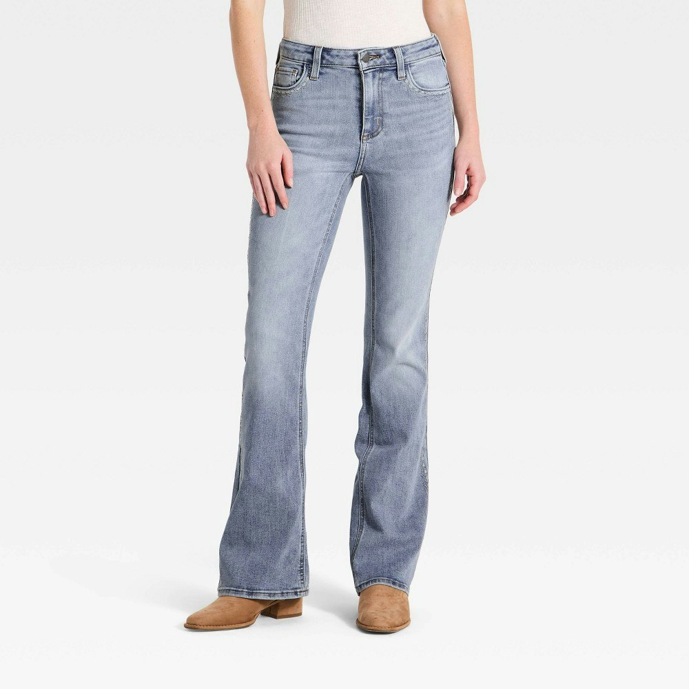 Women's High-Rise Embroidered Bootcut Jeans: $24.50 Women's High-Rise Embroidered Bootcut Jeans: $24.50