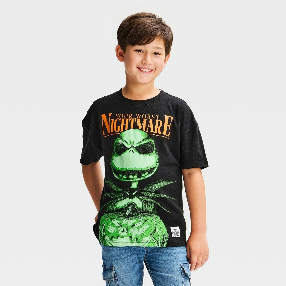 Boys' Disney The Nightmare Before Christmas Glow-in-the-Dark T-Shirt: $8 Boys' Disney The Nightmare Before Christmas Glow-in-the-Dark T-Shirt: $8