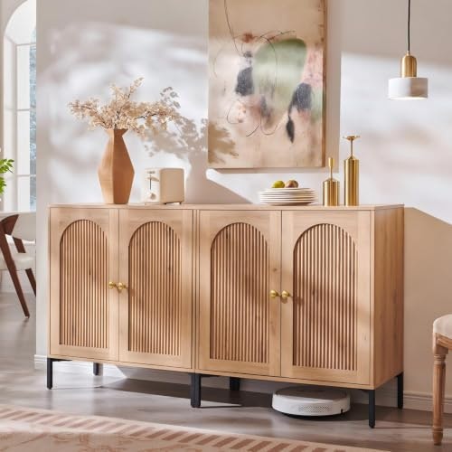 Ifget 61.75-Inch Arched Sideboard Buffet Cabinet: $212.49 Ifget 61.75-Inch Arched Sideboard Buffet Cabinet: $212.49