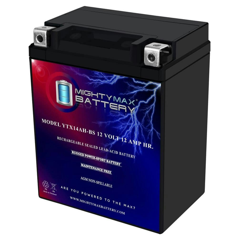 YTX14AH-BS 12-Volt 12Ah Battery for Polaris: $42.99 YTX14AH-BS 12-Volt 12Ah Battery for Polaris: $42.99