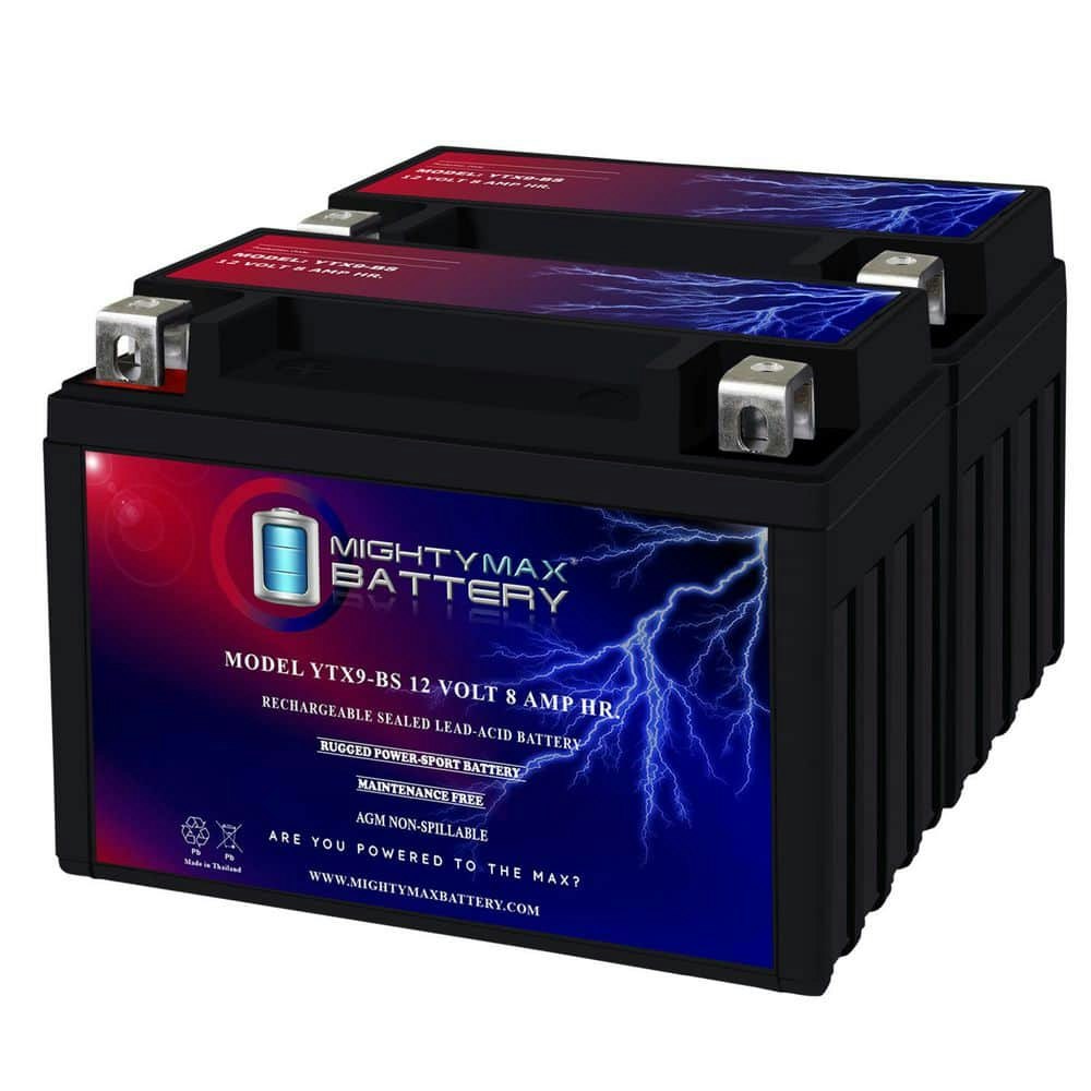 YTX9-BS Battery 2-Pack: $55.99 YTX9-BS Battery 2-Pack: $55.99