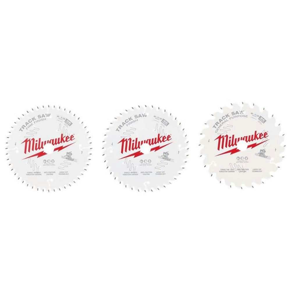 6.5-inch Carbide Track Saw Blade 3-Pack: $119