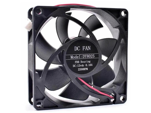 DY8025 12V 80mm Axial Cooling Fan: $13.60 DY8025 12V 80mm Axial Cooling Fan: $13.60