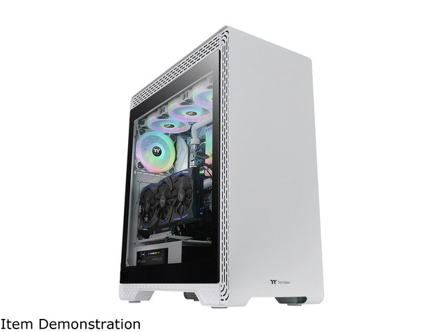 Thermaltake S500 Tempered Glass Snow ATX Mid-Tower Computer Case: $334.99