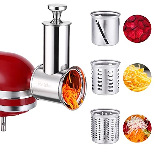 Rafbar Slicer and Shredder Attachment for KitchenAid Stand Mixer: $39.99 Rafbar Slicer and Shredder Attachment for KitchenAid Stand Mixer: $39.99