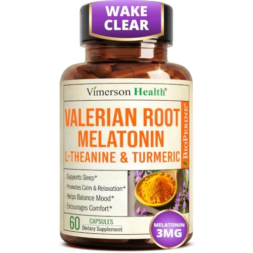 Melatonin and Valerian Root 3mg Sleep Aid 60-Count Capsules: $19.52 Melatonin and Valerian Root 3mg Sleep Aid 60-Count Capsules: $19.52